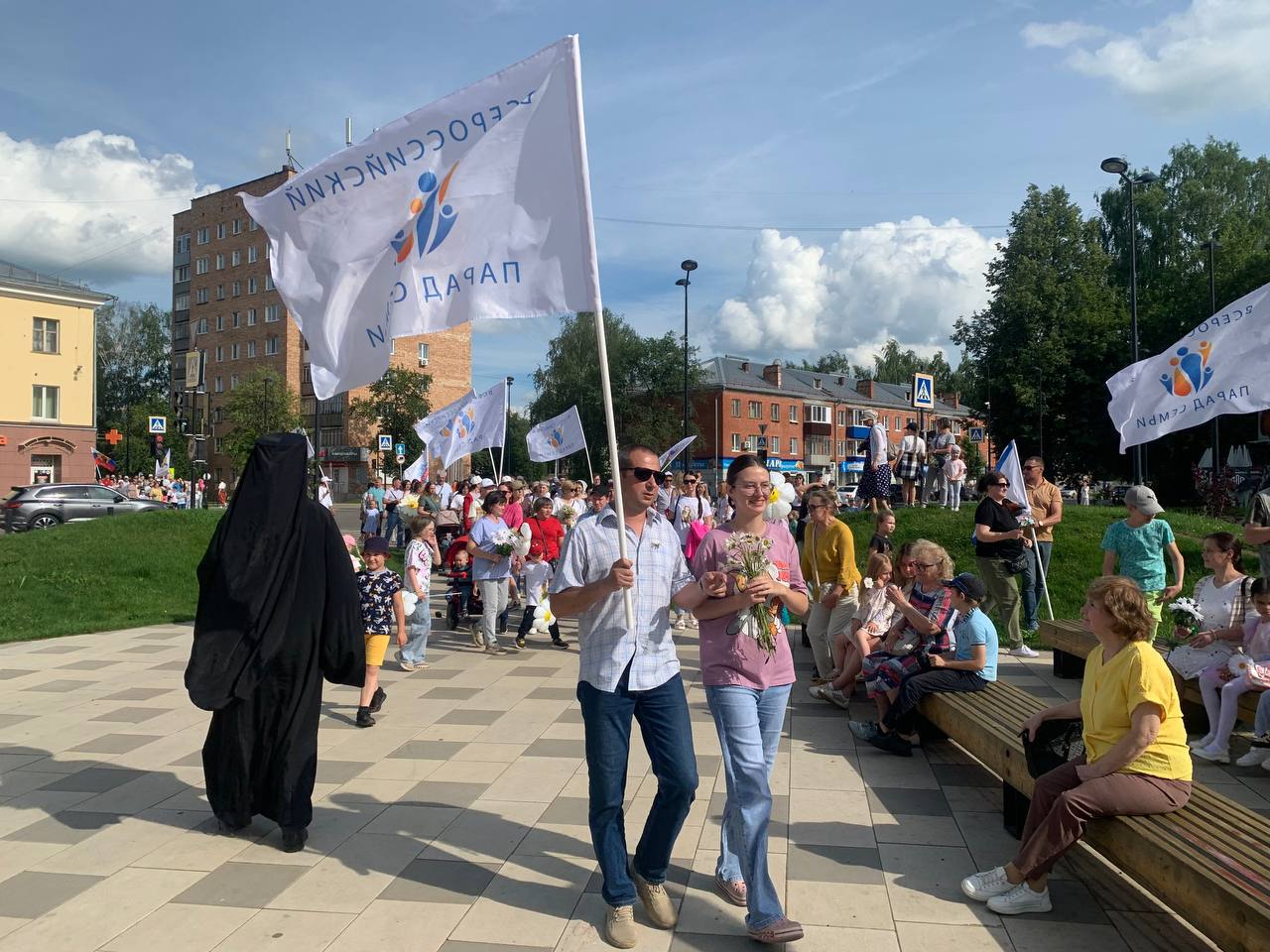 В Глазове (Удмуртия) прошёл Всероссийский Парад Семьи!